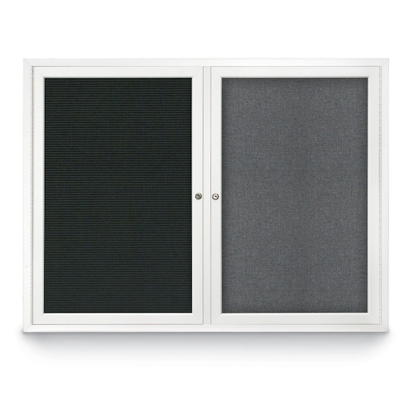 Corkboard, Buff/Black, 48" x 36"